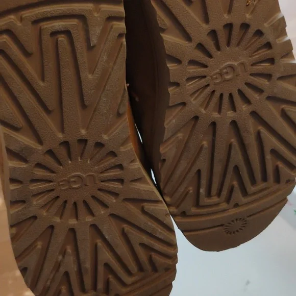 UGG Tan Ankle Boots - Picture 10 of 12